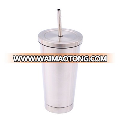 30 OZ FDA LFGB Certified Stainless Steel Vacuum tumbler with straw SQ-09-26